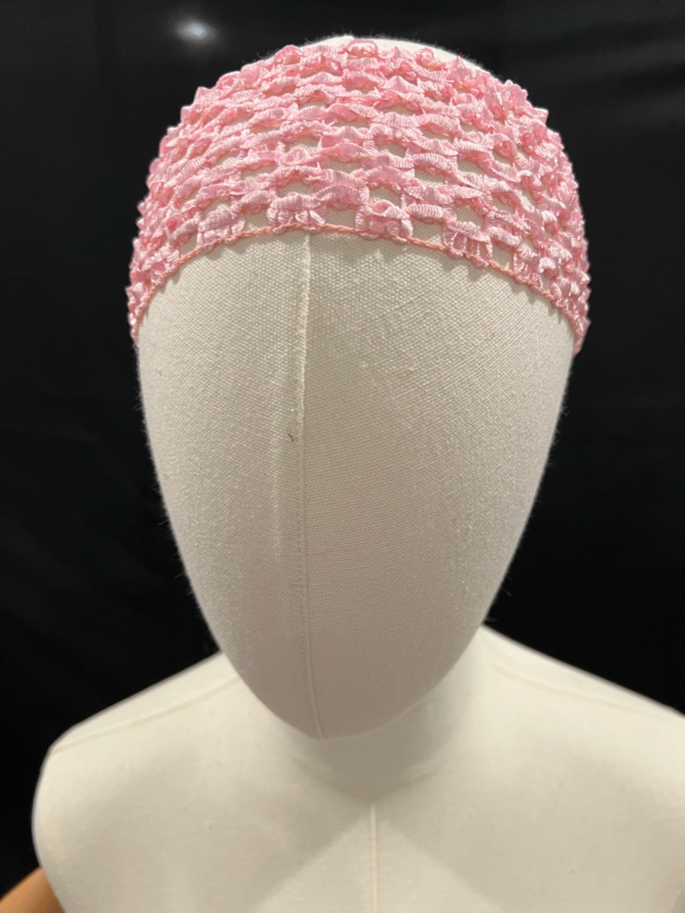 Stretchy Pink Ruffle headband
